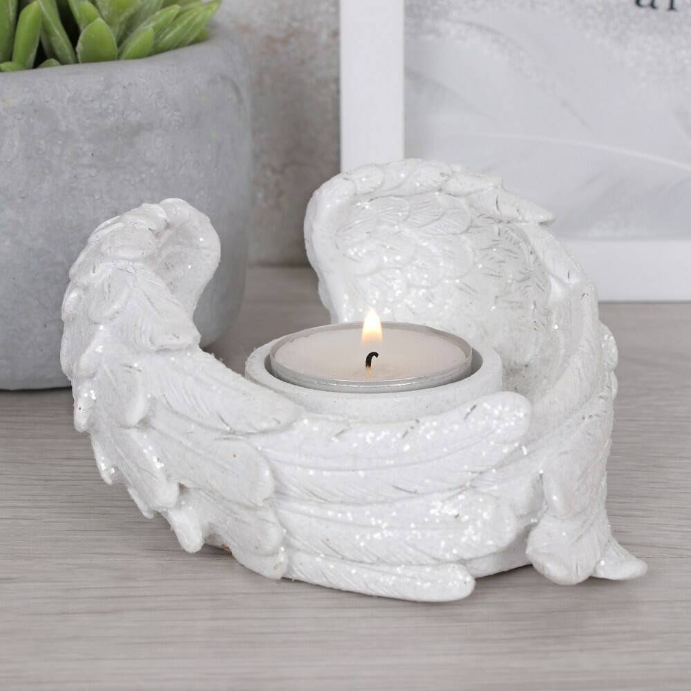 Angel Wing Tea Light Holder