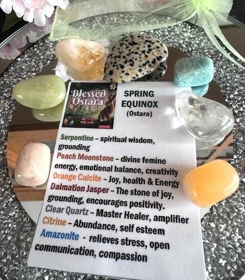 Spring Equinox (Ostara) Crystal set
