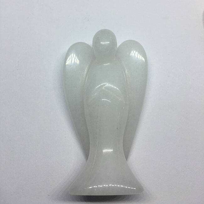 White Quartz Angel  50mm 