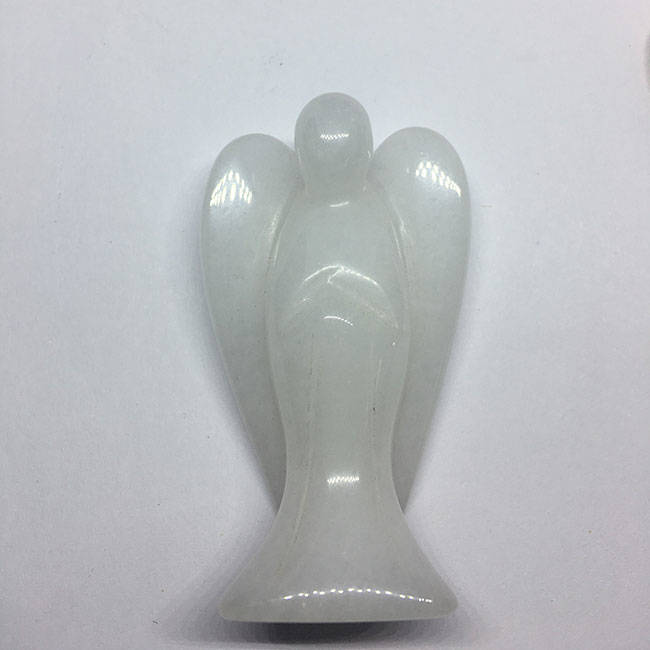 White Quartz Angel  50mm 