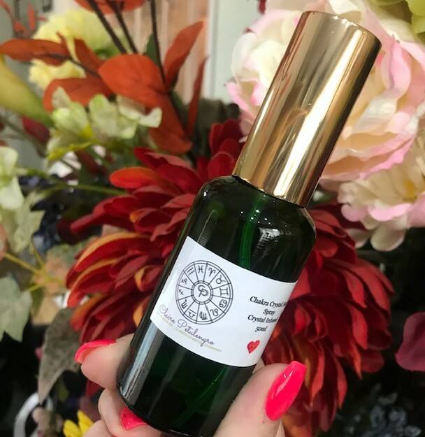 Heart Chakra Crystal Infused Aura Spray