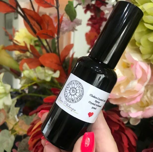 Root Chakra Crystal Infused Aura Spray