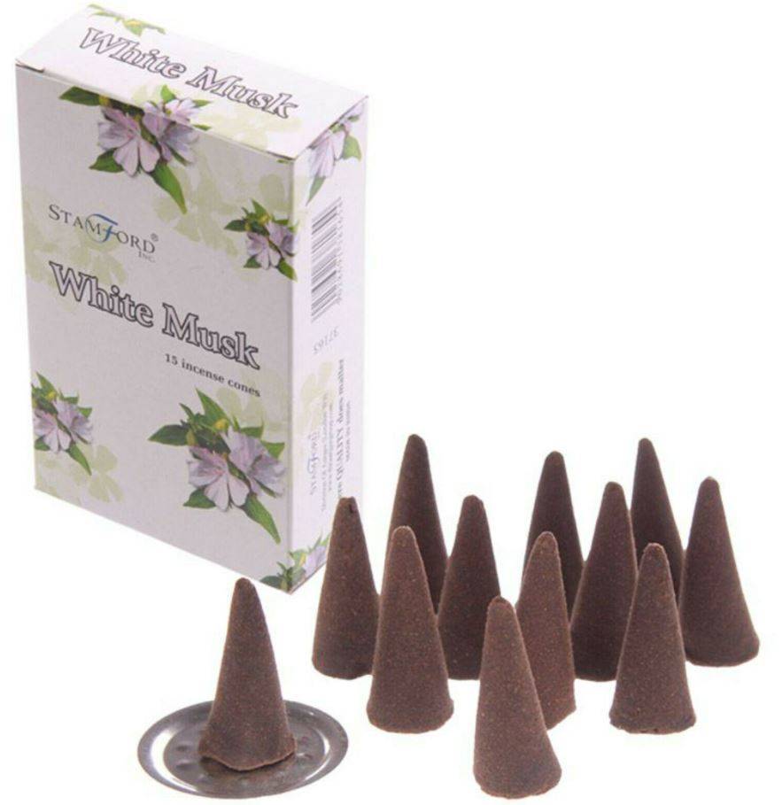 Stamford White Musk Incense Cones