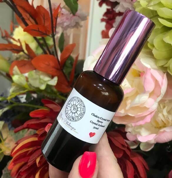 Third Eye Chakra Crystal Infused Aura Spray