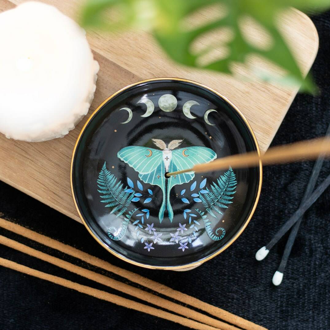 Luna Moth Incense Holder