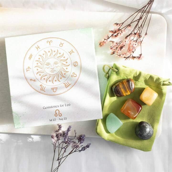 Zodiac gemstone gift boxes 